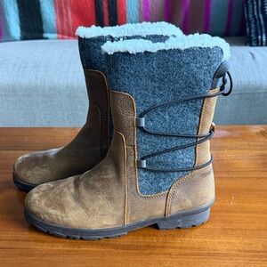 Kodiak Brown and Gray Winter Boots